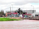 CAUCE DEL RÍO AZUER DESBORDADO