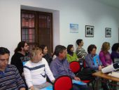 Asistentes a la charla