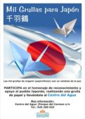 Cartel Mil Grullas Para Japon