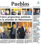 Portada Periodico Pueblos del Alto Guadiana Mancha, mayo 2011