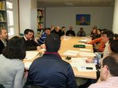 Técnicos asistentes a la reunión entre los grupos pertenecientes a Cedercam y la UCLM