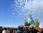 La Virgen de la Paz observando la Operación 2.000