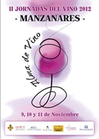 Cartel II Jornadas Alma de Vino de Manzanares