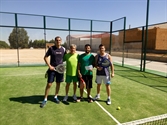 FINALISTAS DEL TORNEO DE PÁDEL