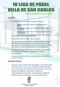 IV LIGA DE PÁDEL