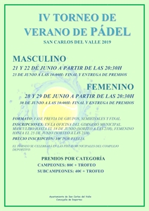 IV TORNEO DE PADEL