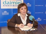 La Concejal de Empleo, Maria Dolores Martín de Almagro