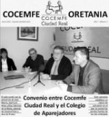 Portada especial Navidad Cocemfe Oretania. Diciembre 2011