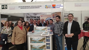 Stand de Alto Guadiana Mancha en La Solana dentro de la anterior edición de Sabores del Quijote