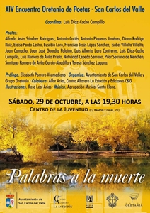 XIV ENCUENTRO ORETANIA DE POETAS