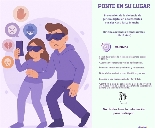 Cartel del programa "Ponte en su lugar"